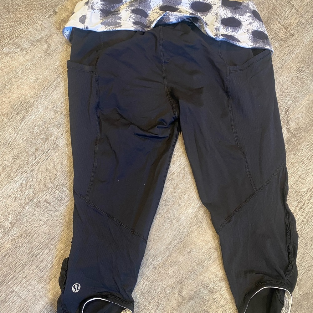 Lululemon cropped leggings